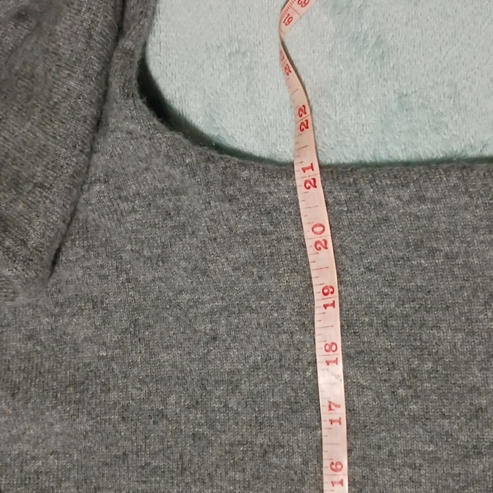 Charter Club Luxury Gray 100%cashemere Suether Women Size L - Picture 3 of 8